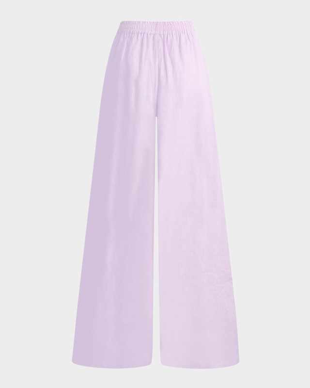 Wide Leg Linen Pants